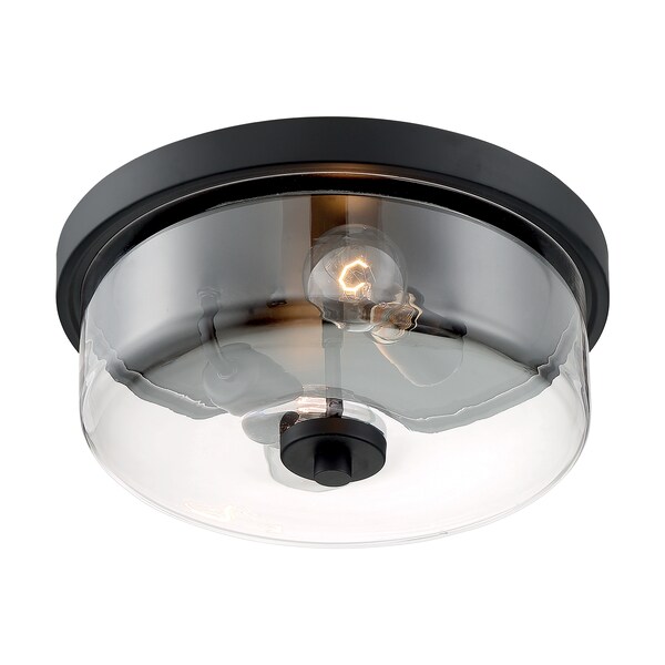 Nuvo Fixture, Flush, 2-Light, Incandescent, 60W, 120V, A19, Medium Base, Voltage: 120 60/7268 - main
